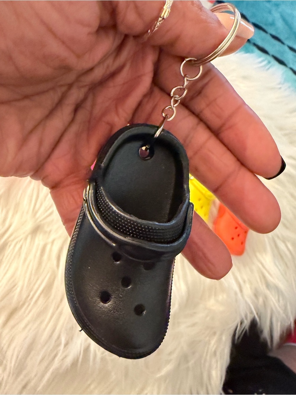 (4-Left) NWOT (Various) Mini Clog Keychain Charms in Multiple Colors - Picture 10 of 10